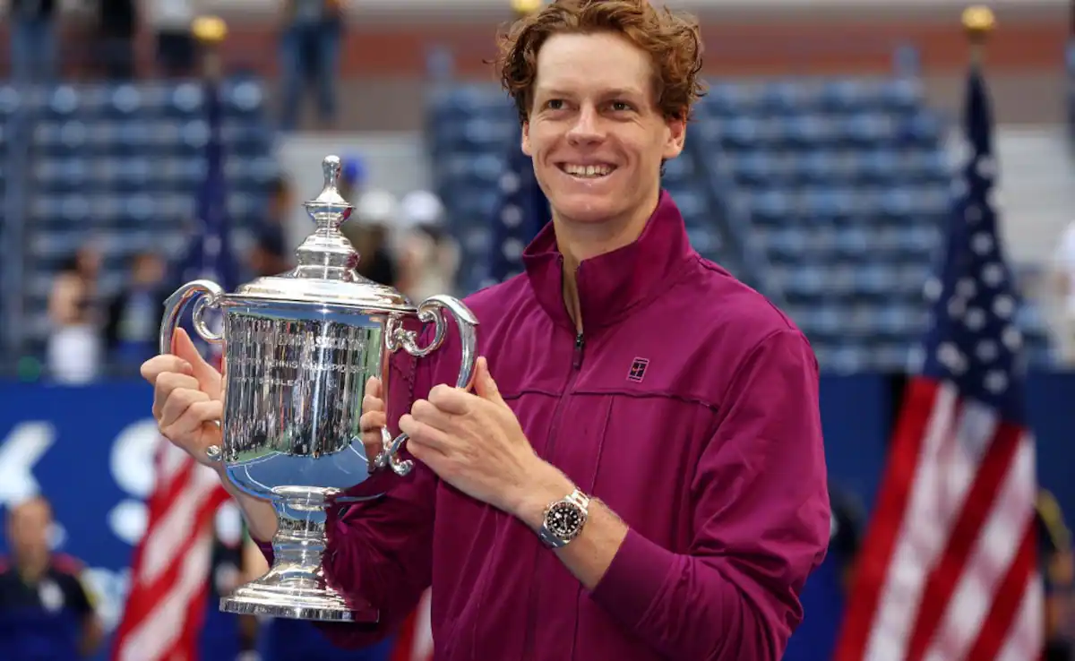 Jannik Sinner won the US Open