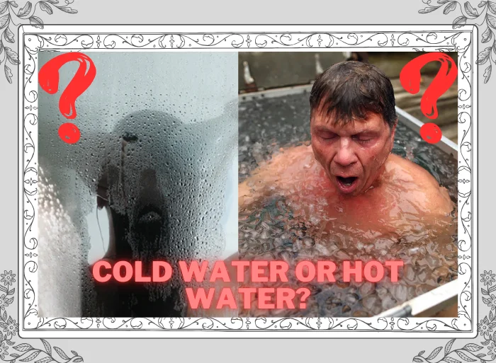 Cold or hot baths for sore muscles